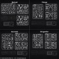 Xenogears Structure Arts 1/144 Scale Plastic Model Kit Series Vol. 1 (Set of 4 Types) (Re-run) thumbnail 3