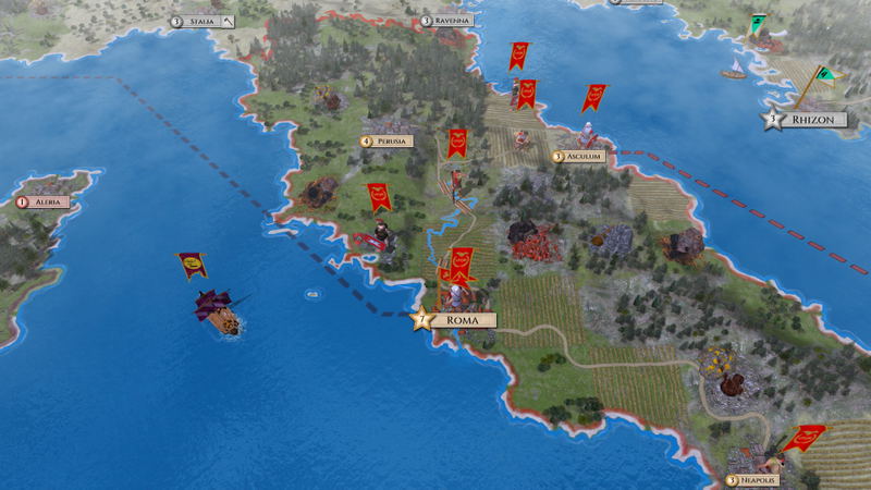 Aggressors: Ancient Rome <span class="ext" style="background-color: #2a475e; color: #FFFFFF;">STEAM</span> <span class="ext ext_digital">digital</span> image 2