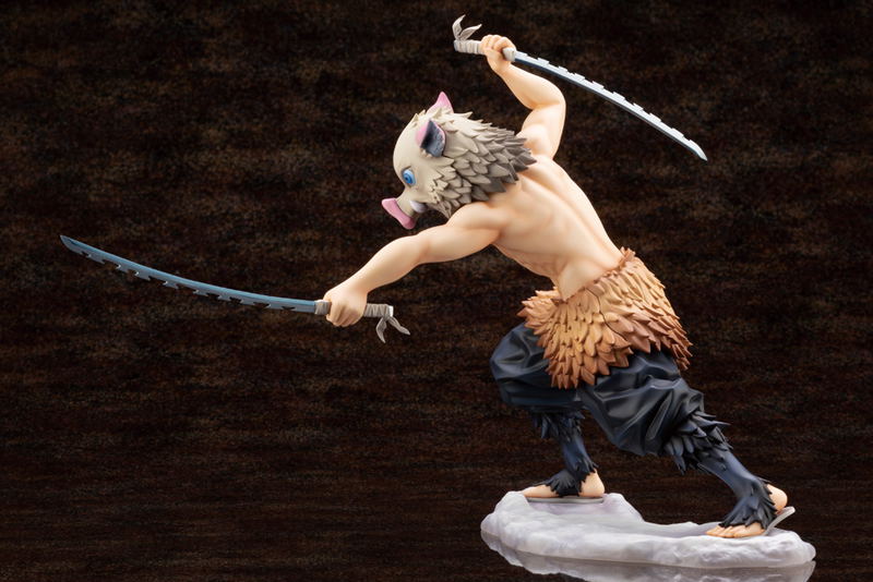 ARTFX J Demon Slayer Kimetsu no Yaiba 1/8 Scale Pre-Painted Figure: Inosuke Hashibira image 3