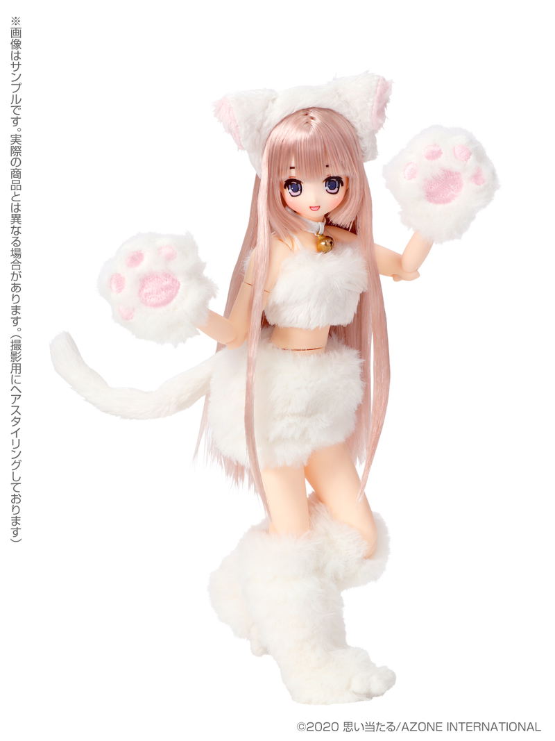 EX Cute Hidamari's Animals 1/6 Scale Fashion Doll: Fuwafuwa Neko-san / Koron image 2