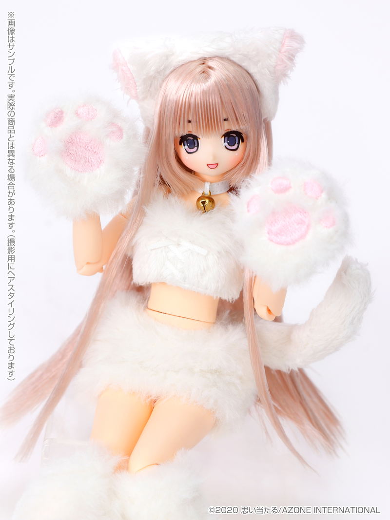 EX Cute Hidamari's Animals 1/6 Scale Fashion Doll: Fuwafuwa Neko-san / Koron image 5