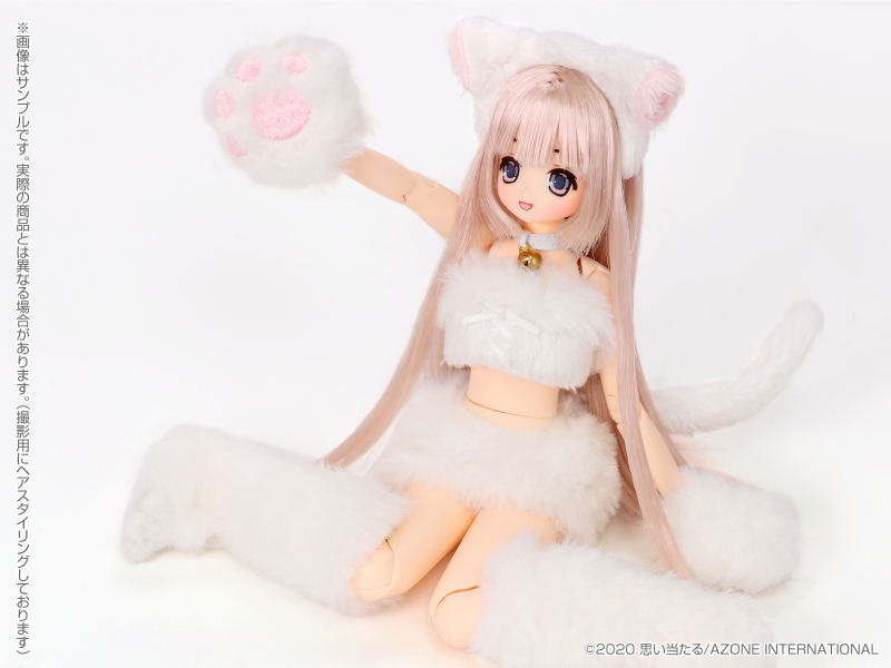 EX Cute Hidamari's Animals 1/6 Scale Fashion Doll: Fuwafuwa Neko-san / Koron image 6