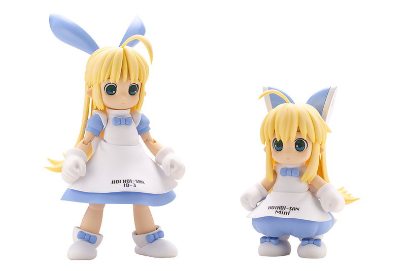 Ichigeki Sacchu!! HoiHoi-san 1/1 Scale Plastic Model Kit: HoiHoi-san & HoiHoi-san Mini Alice Color Set image 1