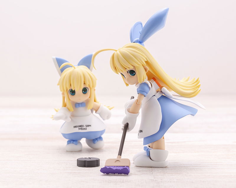 Ichigeki Sacchu!! HoiHoi-san 1/1 Scale Plastic Model Kit: HoiHoi-san & HoiHoi-san Mini Alice Color Set image 11