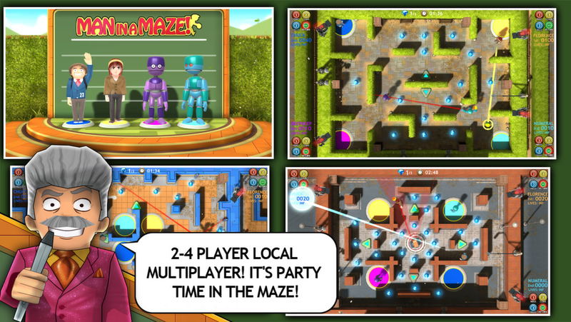 Man in a Maze: Deathmatch <span class="ext" style="background-color: #2a475e; color: #FFFFFF;">STEAM</span> <span class="ext ext_digital">digital</span> image 5