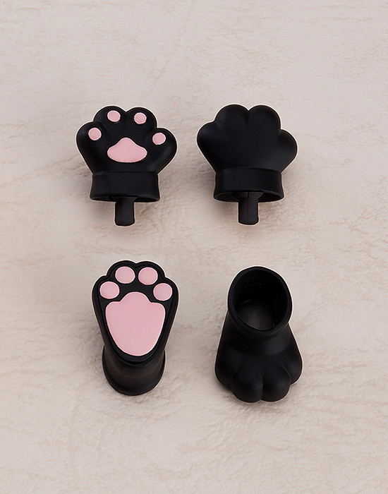 Nendoroid Doll: Animal Hand Parts Set (Black) image 2