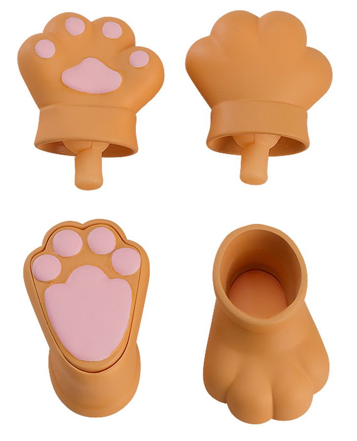 Nendoroid Doll: Animal Hand Parts Set (Brown) image 1