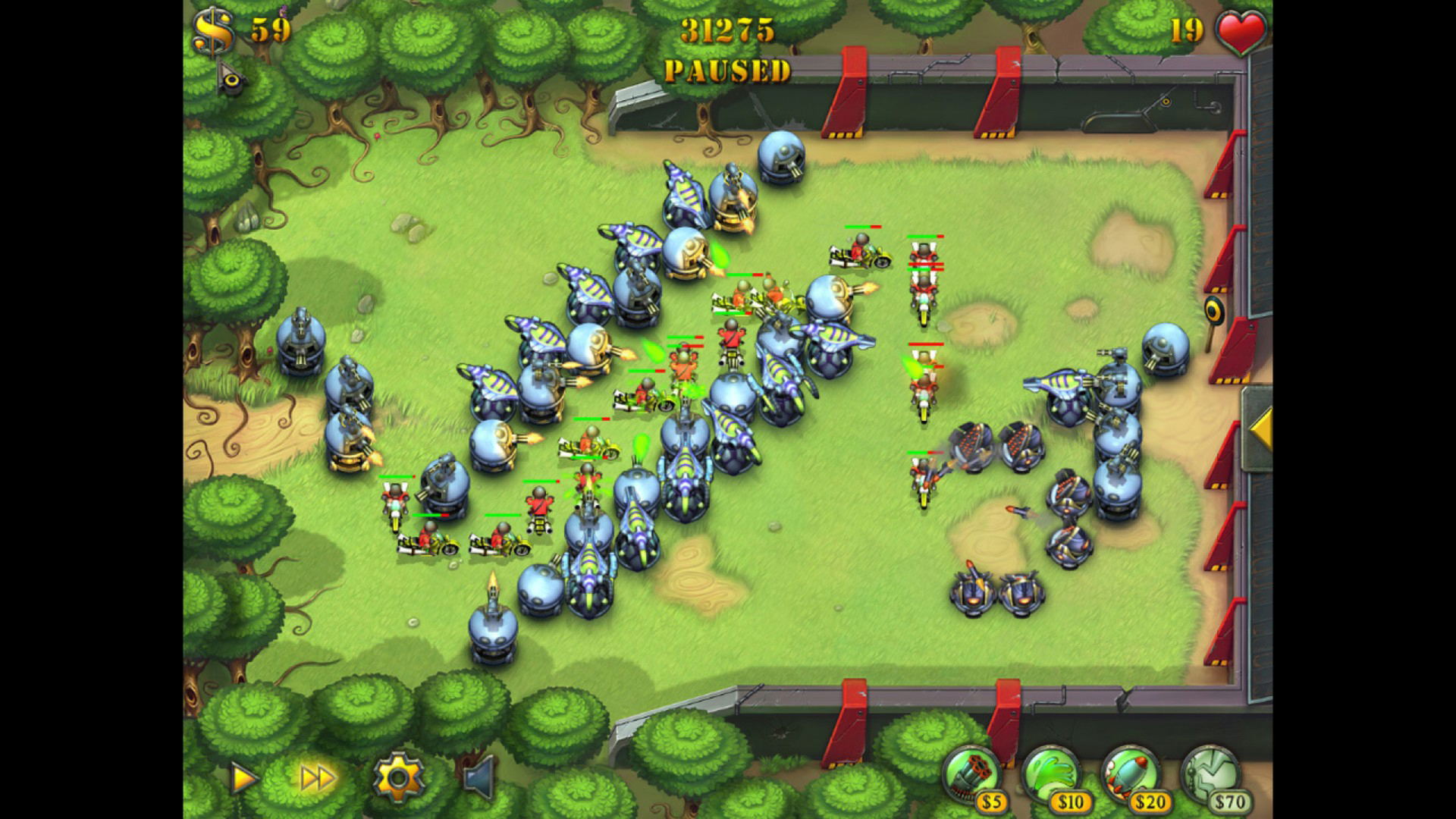 Fieldrunners STEAM digital for Windows, Mac, Steam Deck