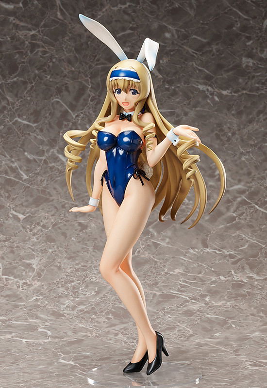 IS (Infinite Stratos) 1/4 Scale Pre-Painted Figure: Cecilia Alcott Bare Leg Bunny Ver. image 2