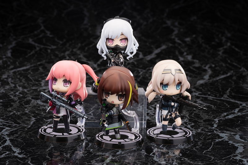 Minicraft Series Girls' Frontline: Disobedience Team Set of All Four Characters (ST AR-15/M4A1/AK-12/AN-94) image 3