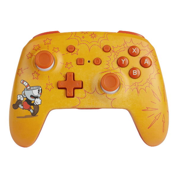 PowerA Enhanced Wireless Controller for Nintendo Switch (Cuphead) image 1