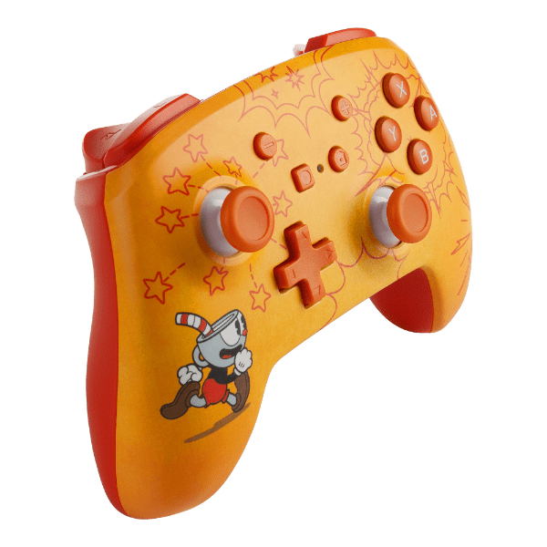 PowerA Enhanced Wireless Controller for Nintendo Switch (Cuphead) image 2