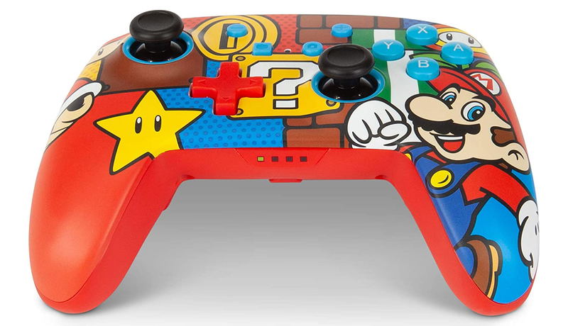 PowerA Enhanced Wireless Controller for Nintendo Switch (Mario Pop) image 4
