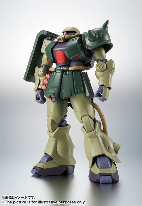 Robot Spirits Side MS Mobile Suit Gundam 0080 War in the Pocket: MS-06FZ Zaku II Kai Ver. A.N.I.M.E. image 2