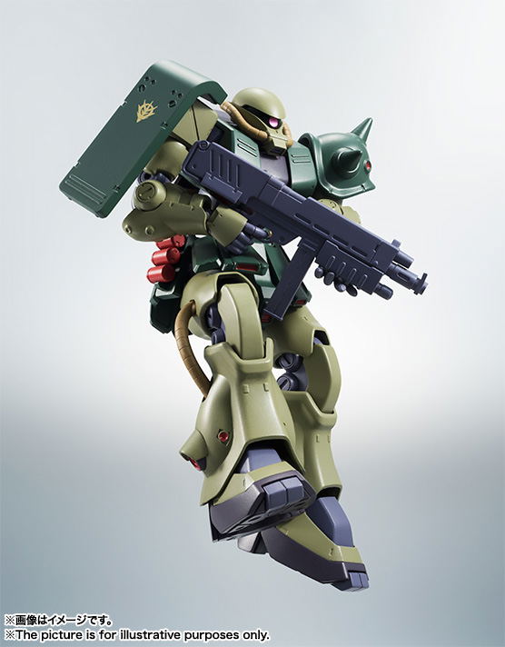 Robot Spirits Side MS Mobile Suit Gundam 0080 War in the Pocket: MS-06FZ Zaku II Kai Ver. A.N.I.M.E. image 5