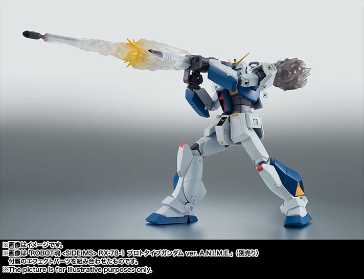Robot Spirits Side MS Mobile Suit Gundam 0080 War in the Pocket: RX-78NT-1 Gundam NT-1 Ver. A.N.I.M.E. (Re-run) image 11