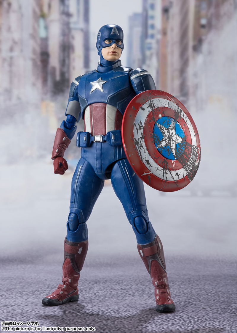 S.H.Figuarts The Avengers: Captain America Avengers Assemble Edition image 2