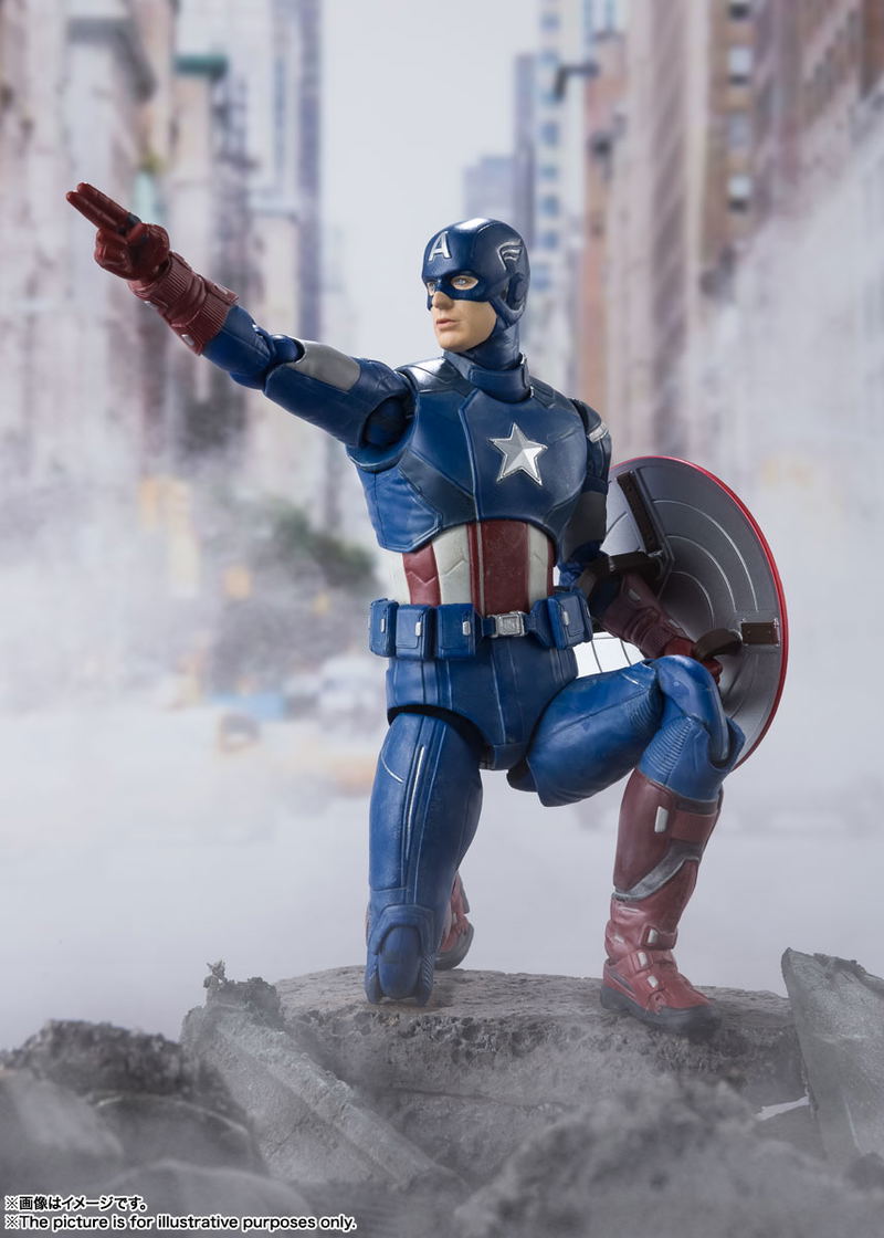S.H.Figuarts The Avengers: Captain America Avengers Assemble Edition image 4