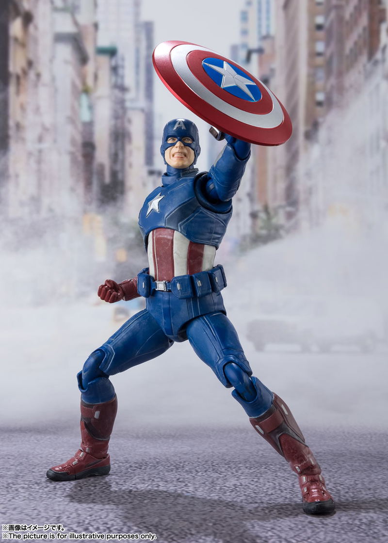S.H.Figuarts The Avengers: Captain America Avengers Assemble Edition image 5