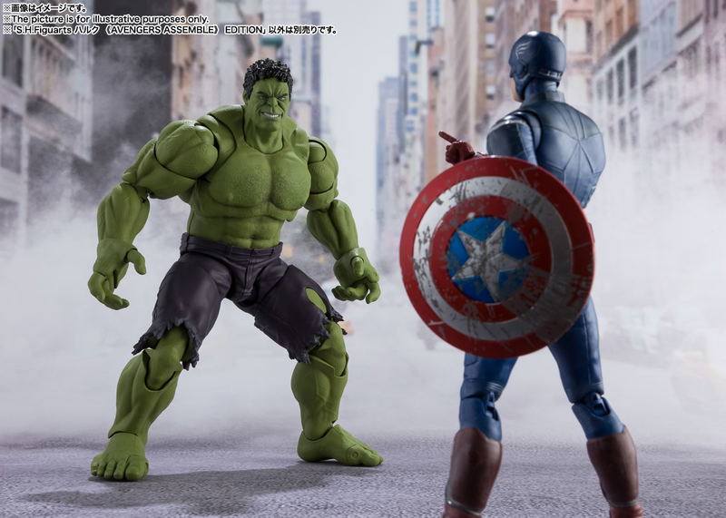 S.H.Figuarts The Avengers: Hulk Avengers Assemble Edition image 6