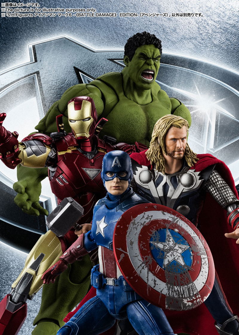 S.H.Figuarts The Avengers: Iron Man Mark VI Battle Damage Edition image 10