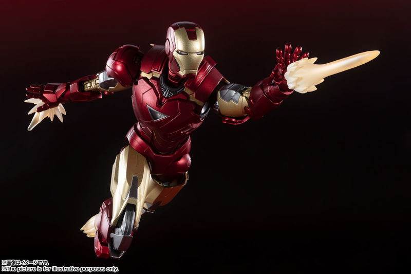 S.H.Figuarts The Avengers: Iron Man Mark VI Battle Damage Edition image 5