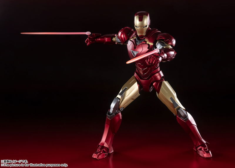 S.H.Figuarts The Avengers: Iron Man Mark VI Battle Damage Edition image 6