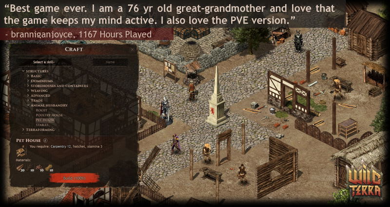 Wild Terra Online <span class="ext" style="background-color: #2a475e; color: #FFFFFF;">STEAM</span> <span class="ext ext_digital">digital</span> image 4