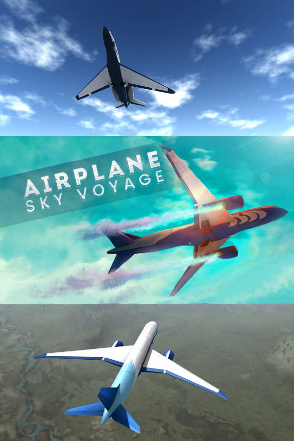 Airplane Sky Voyage <span class="ext" style="background-color: #2a475e; color: #FFFFFF;">STEAM</span> <span class="ext ext_digital">digital</span> image 1