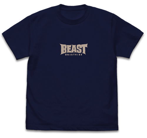 Kimetsu No Yaiba - Beast Breathing Hashibira Inosuke T-Shirt (Navy | Size L) image 2