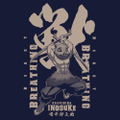 Kimetsu No Yaiba - Beast Breathing Hashibira Inosuke T-Shirt (Navy | Size L) thumbnail 3