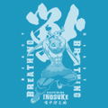 Kimetsu No Yaiba - Beast Breathing Hashibira Inosuke T-Shirt (Turquoise | Size M) thumbnail 3