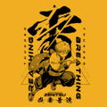 Kimetsu No Yaiba - Breathing of Thunder Agatsuma Zenitsu T-shirt Gold (S Size) thumbnail 3