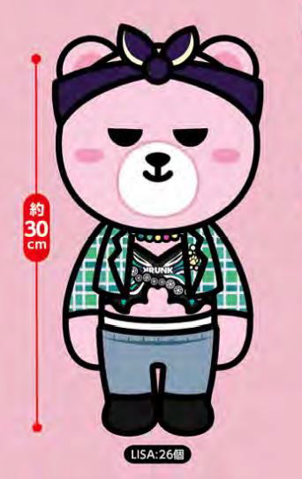 KRUNK x BLACKPINK Big Plush -Lovesick Girls-: Lisa image 2
