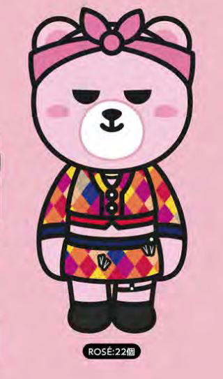 KRUNK x BLACKPINK Big Plush -Lovesick Girls-: Rose image 2