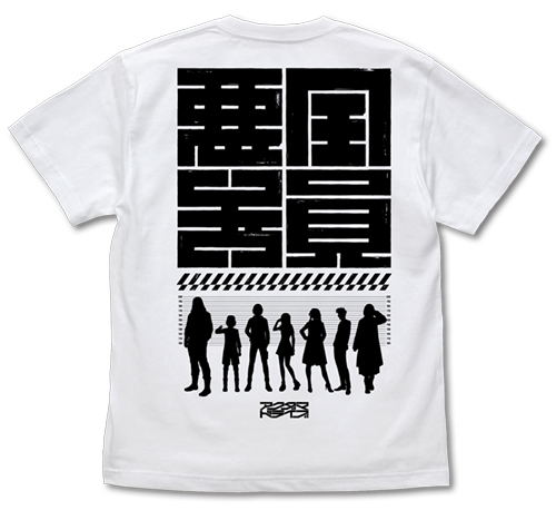 Akudama Drive - All Bad T-shirt White (M Size) image 2