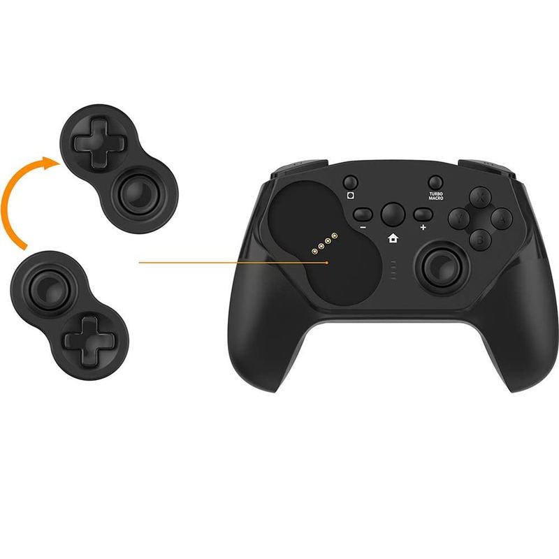 Cyber Gadget Gyro Wireless Controller PRO for Nintendo Switch (Black) image 2
