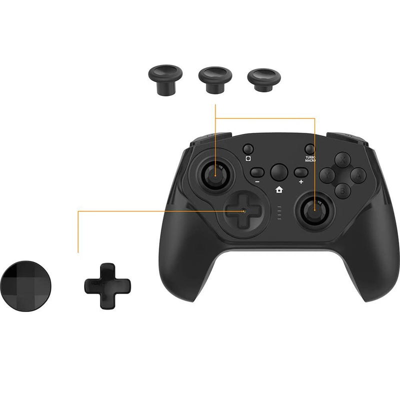 Cyber Gadget Gyro Wireless Controller PRO for Nintendo Switch (Black) image 3