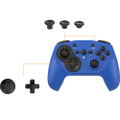 Cyber Gadget Gyro Wireless Controller PRO for Nintendo Switch (Blue x Black) thumbnail 3
