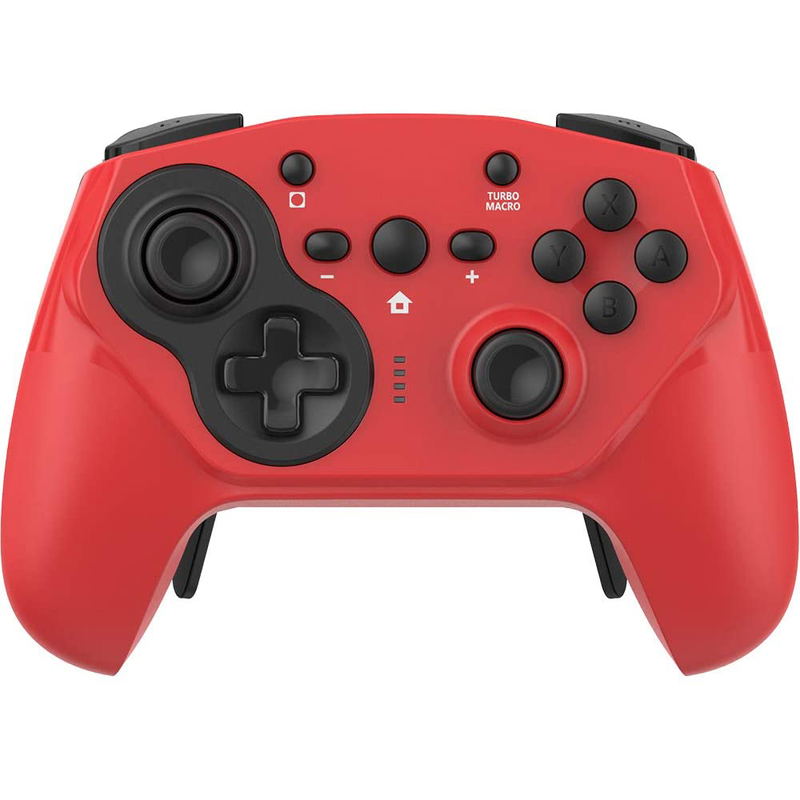 Cyber Gadget Gyro Wireless Controller PRO for Nintendo Switch (Red x Black) image 1