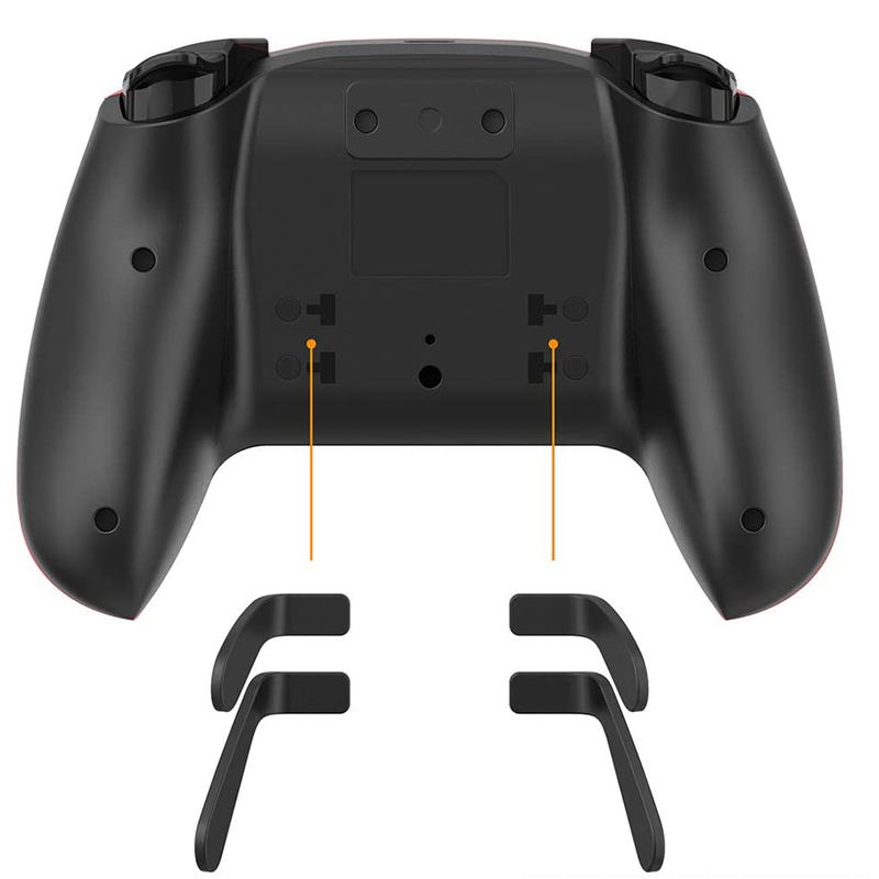 Cyber Gadget Gyro Wireless Controller PRO for Nintendo Switch (Red x Black) image 4