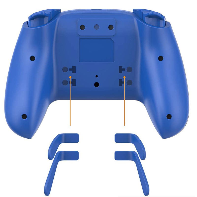 Cyber Gadget Gyro Wireless Controller PRO for Nintendo Switch (White x Blue) image 4