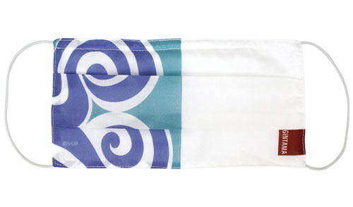 Gintama The Final - Gin-san Kimono Pattern Mask image 1