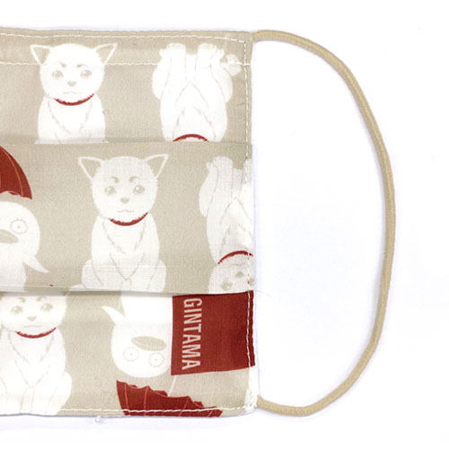 Gintama The Final - Sadaharu & Elizabeth Pattern Mask image 4