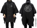 New Japan Pro-Wrestling - Lion Mark Rain Poncho Black thumbnail 1
