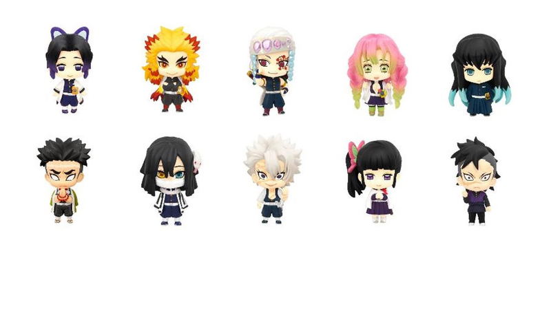 Color Collection Demon Slayer: Kimetsu no Yaiba Vol. 2 (Set of 10 pieces) image 1