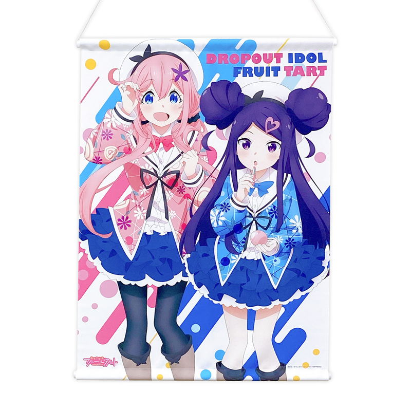 Dropout Idol Fruit Tart W Suede B2 Wall Scroll: Ino Sakura & Roko Sekino image 1