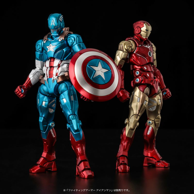 Fighting Armor Captain America Action Figure image 15
