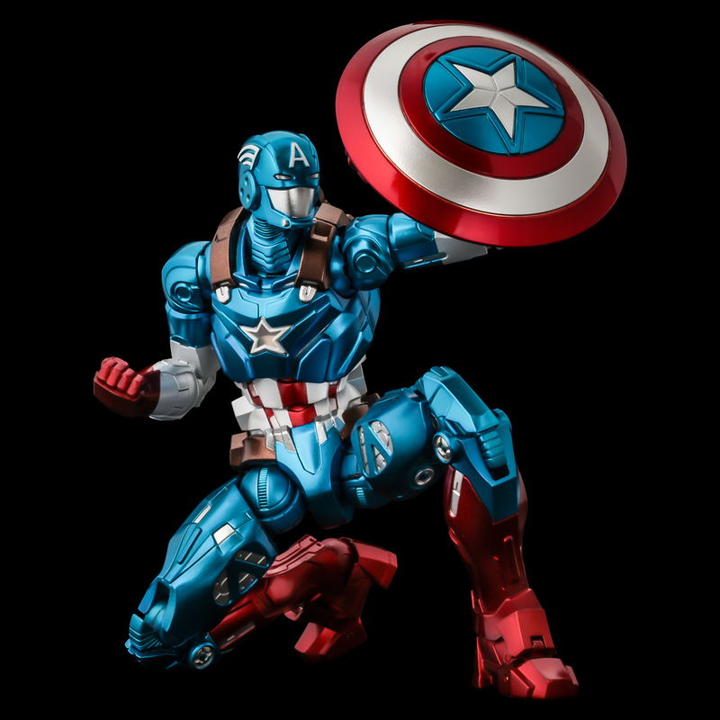 Fighting Armor Captain America Action Figure image 9