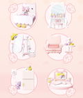 Kimmy & Miki Life Series Collectible Figures (Set of 6 Pieces) thumbnail 1